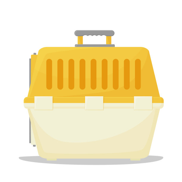 猫和狗的便携式宠物笼图片下载