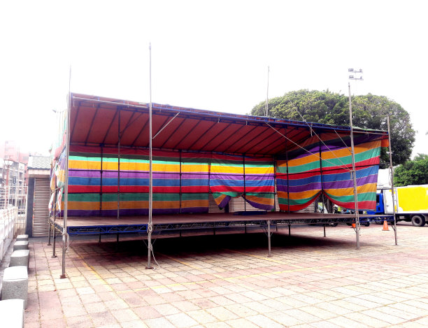 大型户外空台剧舞台图片下载