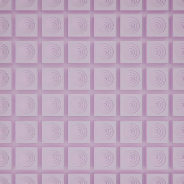 立方体网格上的圆形台阶图片下载