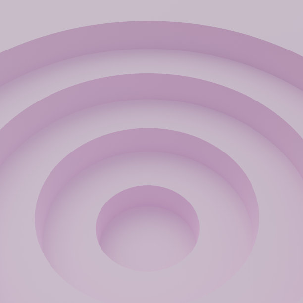 圆形台阶从中心向外辐射图片下载