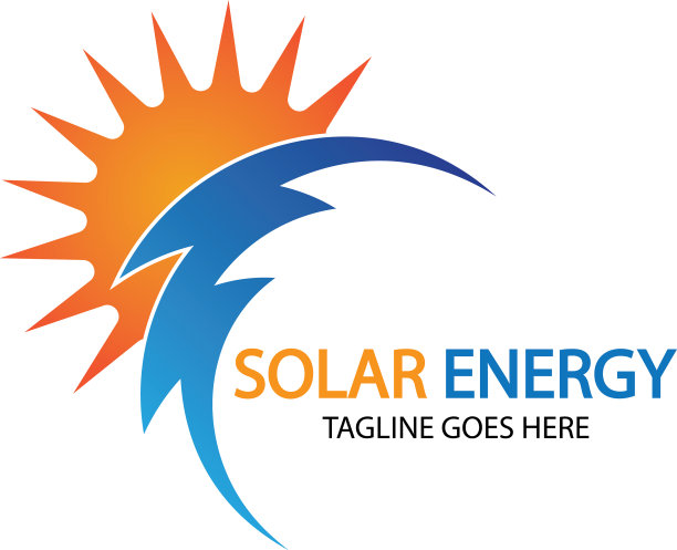 太阳能标志设计模板太阳能科技图片下载