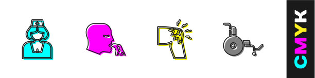 设护士呕吐男关节痛膝盖痛图片下载