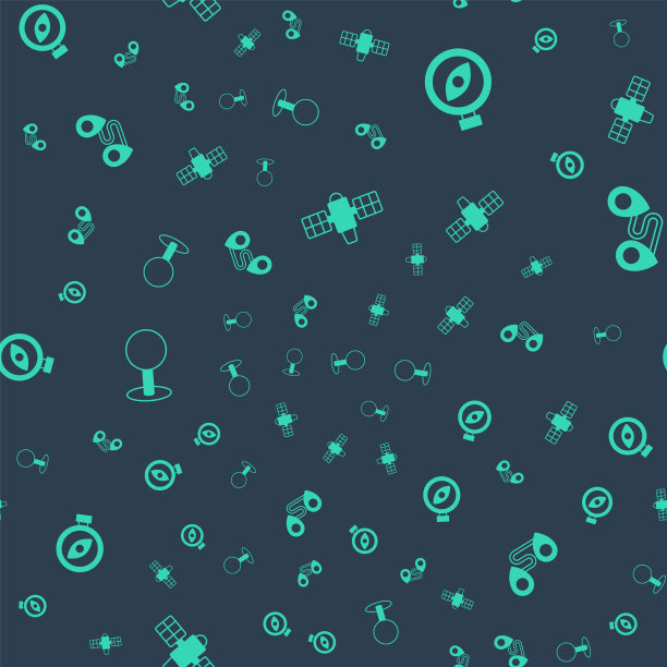 设置卫星罗盘推针和路线图片下载