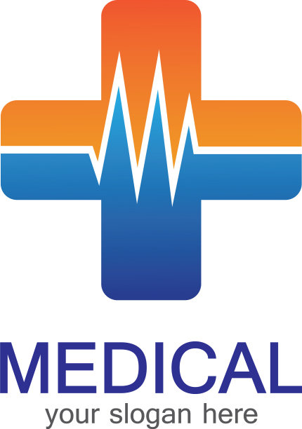 医学标志的药房彩色加十字在一图片下载