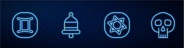 塔罗牌设线双子座生肖响铃图片下载