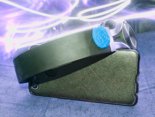 业务对象与光效果长快门背景图片下载