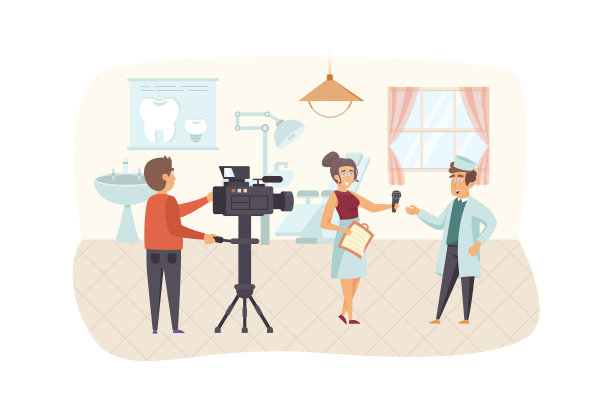 记者采访医生现场操作员图片下载