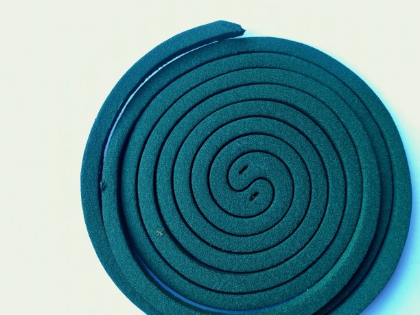 蚊子盘绕在白色的背景上图片下载