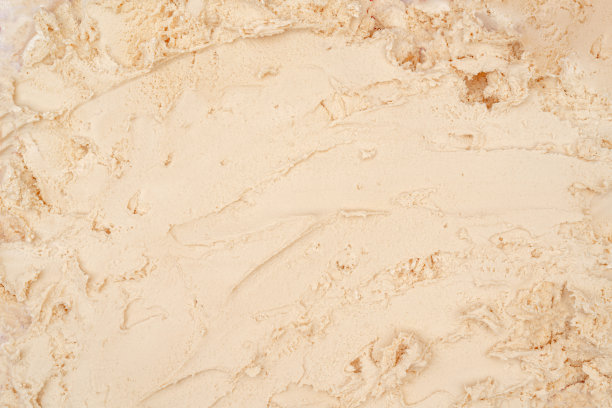 香草冰淇淋的质地。图片下载