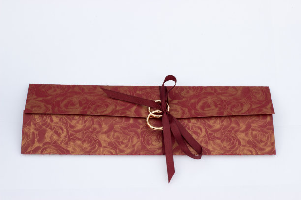 结婚请柬和结婚装饰戒指图片下载