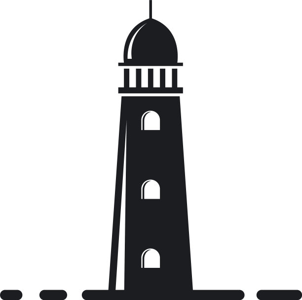 灯塔的设计图片下载