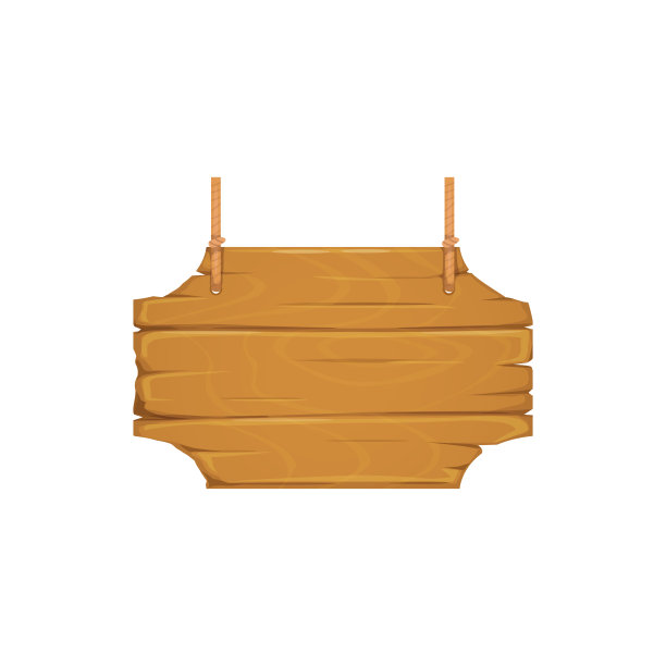 复古吊牌孤立牌匾在绳索上图片下载