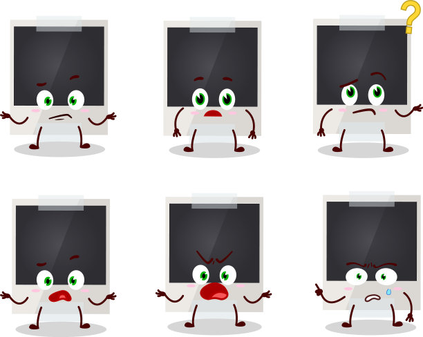 卡通人物黑宝丽来跟什么图片下载