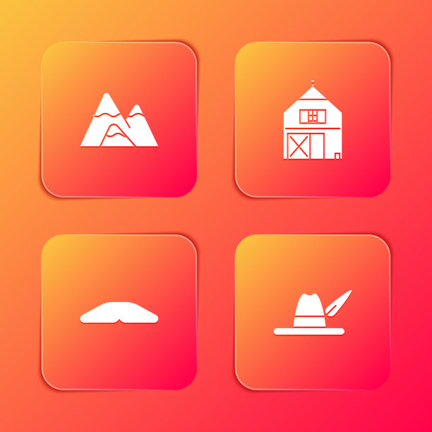 Set mountains farm house自制派和图片下载