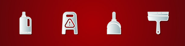 将织物柔软剂固定在湿地板和清洁中图片下载