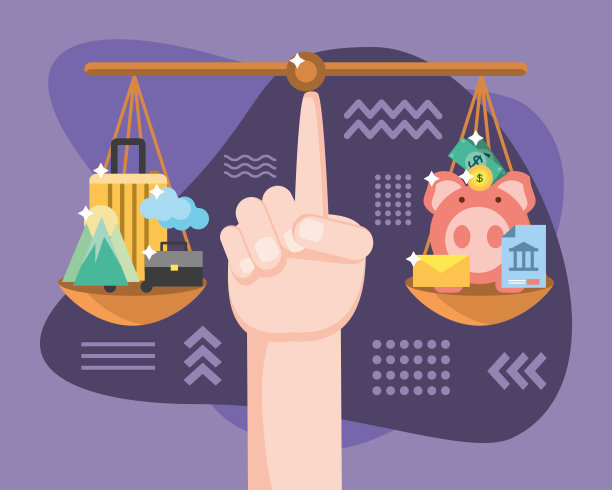 平衡金钱和旅行图片下载