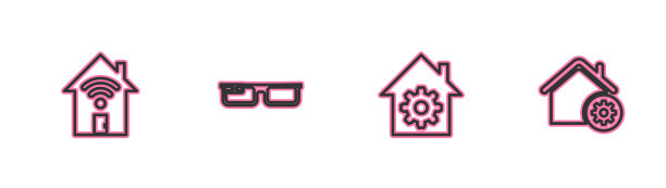 设置线智能家居与wi-fi设置眼镜图片下载