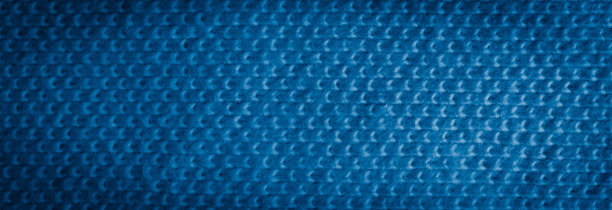 蓝色棉织物与可见的细节。背景或纹理图片下载