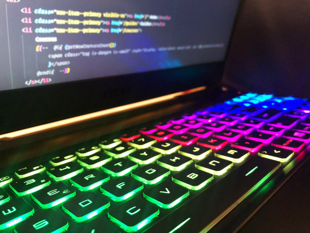 电脑键盘颜色编程代码图片下载
