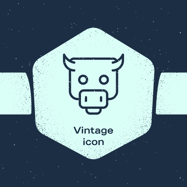 垃圾线牛市图标孤立于蓝色图片下载