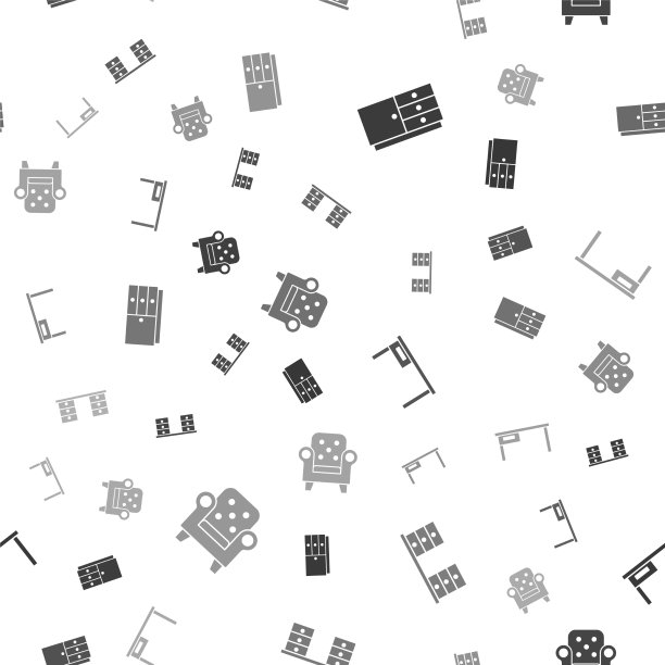 把衣柜、抽屉、办公桌和扶手椅放在上面图片下载