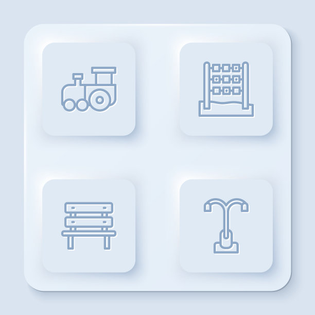 套线玩具火车井字游戏板凳和图片下载