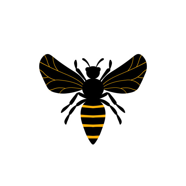 卡通蜜蜂吉祥物小蜜蜂飞黄蜂图片下载
