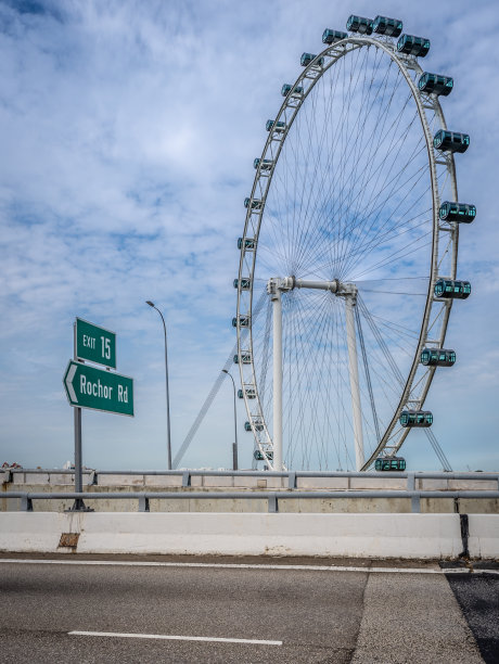 新加坡的天际线是世界上最好的城市景观之一图片下载
