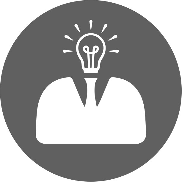创意构思灰色图标图片下载