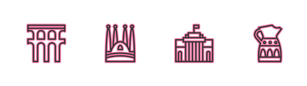 塞戈维亚普拉多博物馆引水渠线图片下载