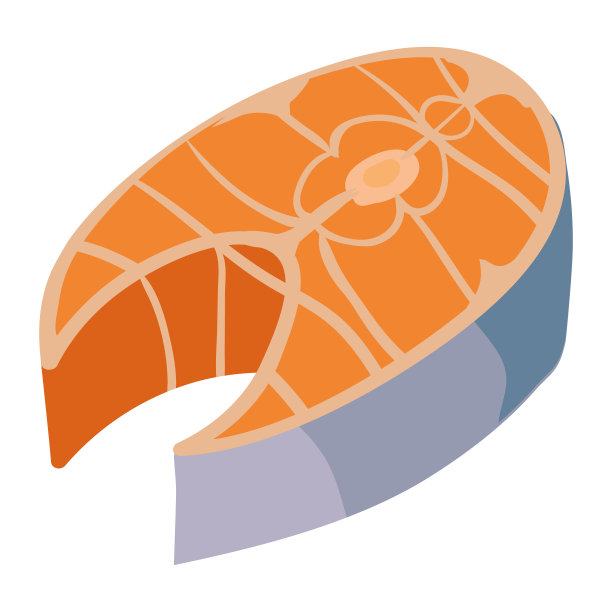 三文鱼片片天然健康有机图片下载