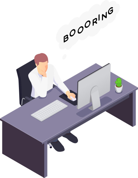 无聊的商人图标图片下载