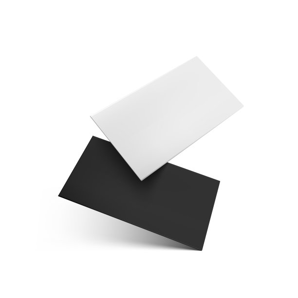 3d黑白飞行名片图片下载