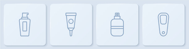 定线瓶、洗发水、香水、面霜或图片下载