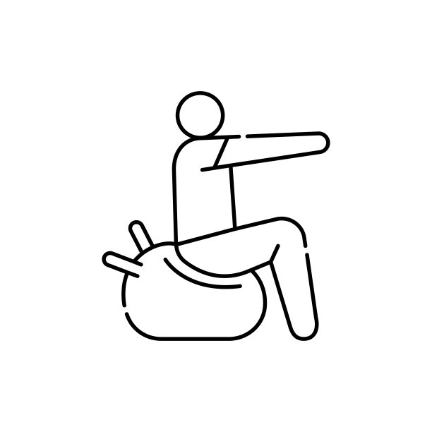 练习色线图标。象形图网页，移动应用程序，促销。图片下载