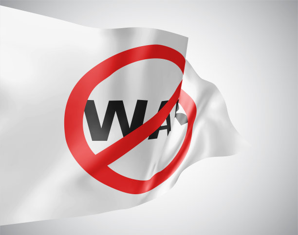 矢量3d旗帜隔离在白色背景图片下载