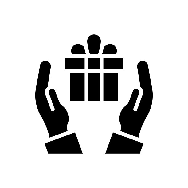 捐赠矢量固体图标风格插图。EPS 10个文件图片下载