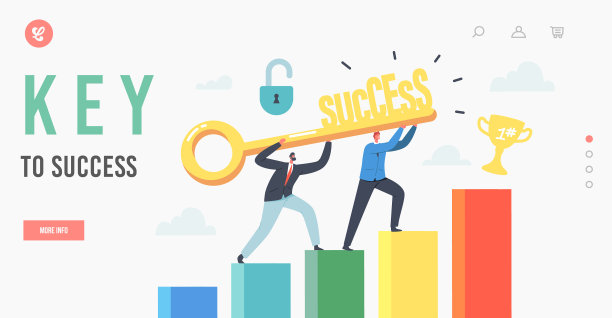 成功登陆企业模板页面的关键图片下载