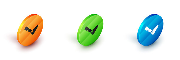 等长假腿图标分离白色图片下载