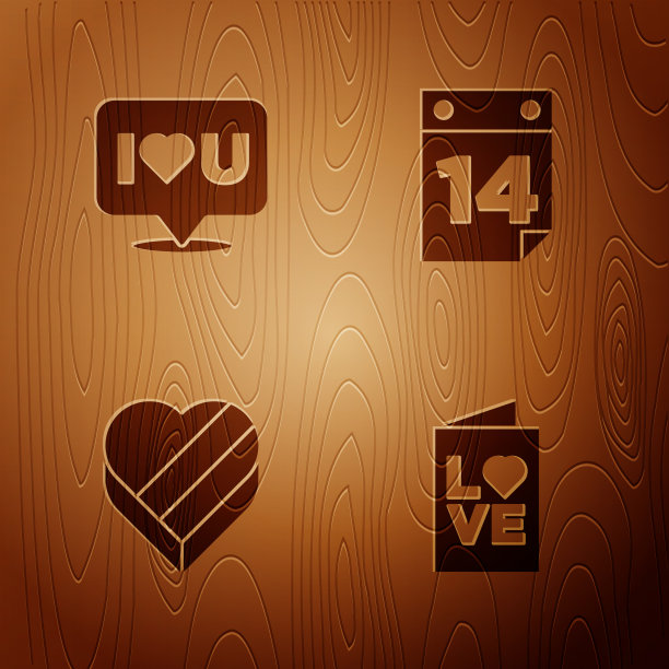 设置情人节派对传单演讲泡沫图片下载