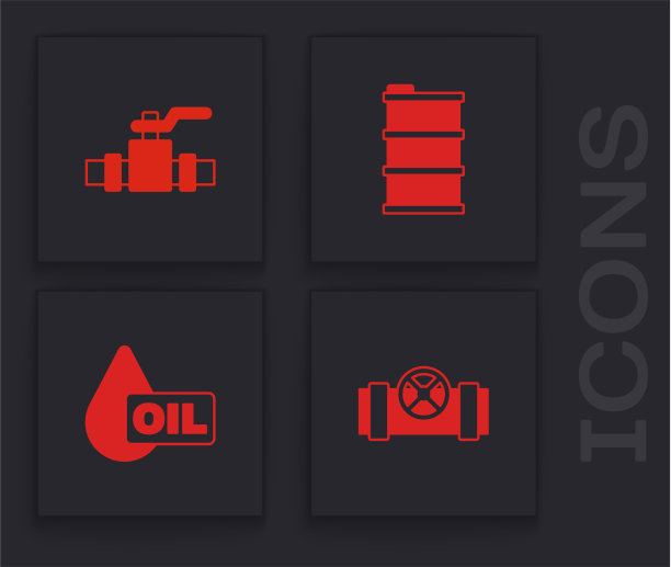 设置金属油管和油管阀门图片下载