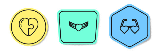 设线心带翼形情眼镜图片下载