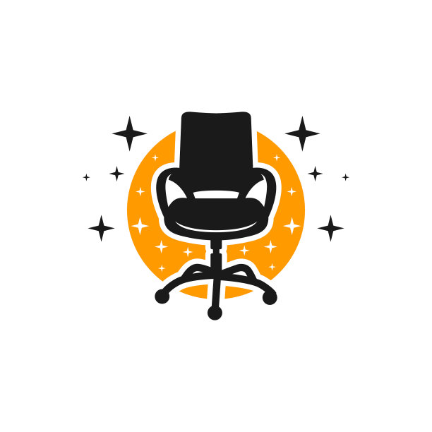 工作椅家具标识设计图片下载