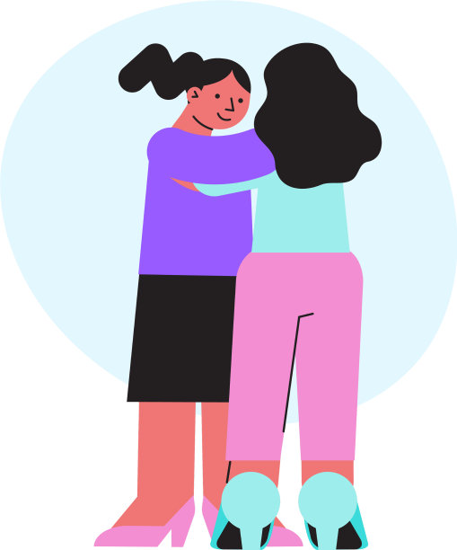 平的女性朋友图片下载