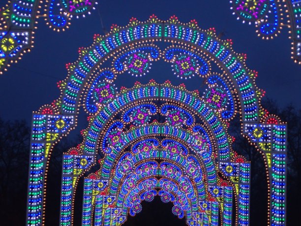 拱门的光图片下载