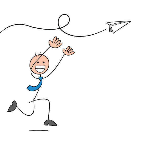 Stickman商人的性格试图抓住图片下载