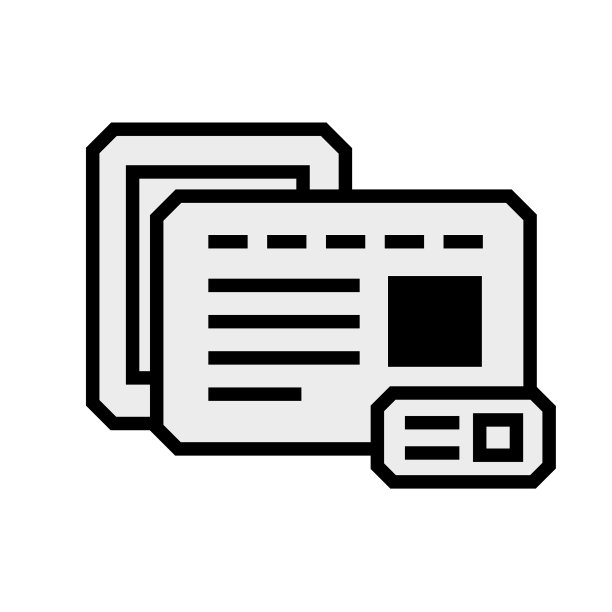 轮廓灰色图标界面时髦的窗口图片下载