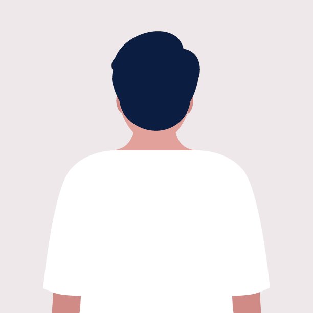 性格的背面图片下载