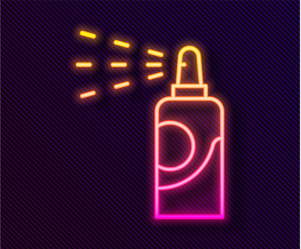 荧光线条喷雾剂可用于发胶图片下载