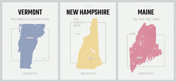 海报详细的剪影地图说明图片下载